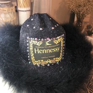 customizable sparkly party cowboy hat